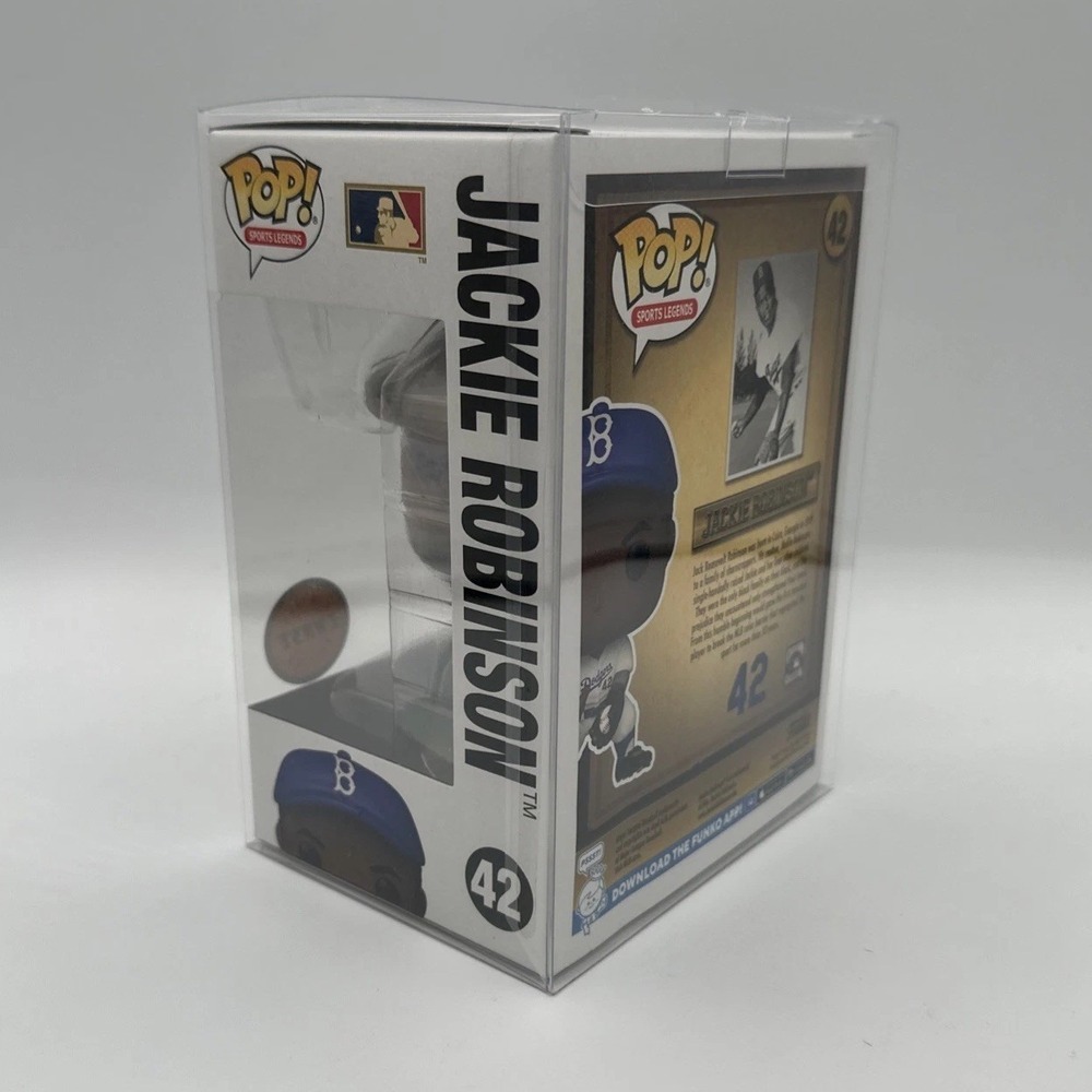 Funko Pop! Sports Legends MLB Dodgers-Jackie Robinson #42Bronze Chase Figure - Picture 6 of 10